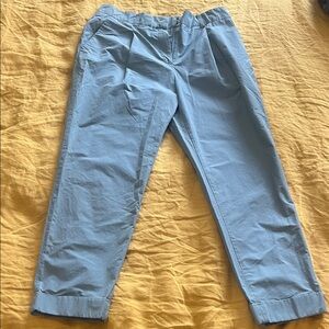 COS Women’s Pleated Sky Blue Chinos